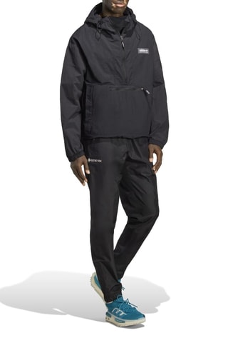 Coupe-vent à capuche Noir