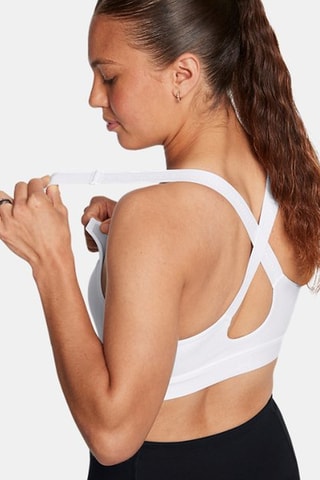 Brassière de sport Infinity High Zip 2.0 - Blanc