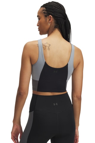 Brassière d'entraînement push-up Meridian Colorblock - Noir
