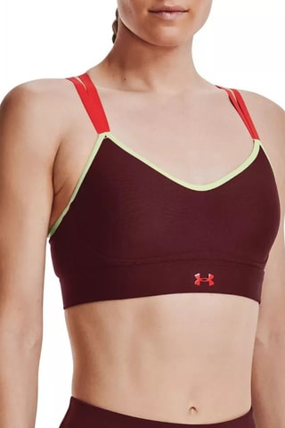 Brassière Infinity low - Bordeaux - Under Armour