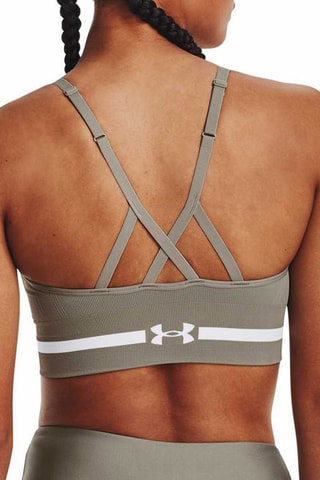 Brassière de sport push-up - Kaki - Under Armour