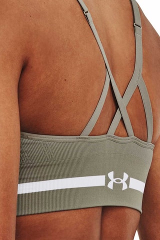 Brassière de sport push-up - Kaki - Under Armour