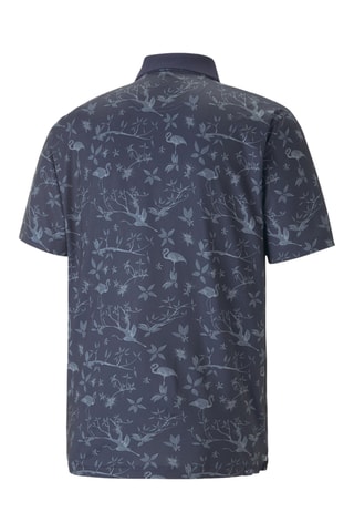 Polo de golf Mattr Lagoon - Bleu marine - Puma