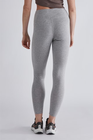 Legging taille haute - Gris foncé chiné
