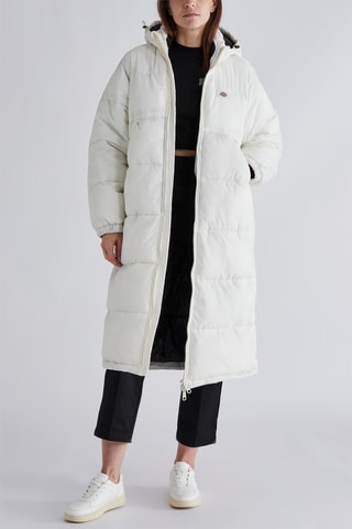 Doudoune longue New Alatna - Ecru - Dickies