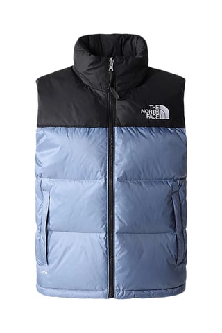 Doudoune à capuche sans manches 1996 Retro Nuptse - Bleu