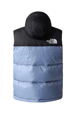 Doudoune à capuche sans manches 1996 Retro Nuptse - Bleu