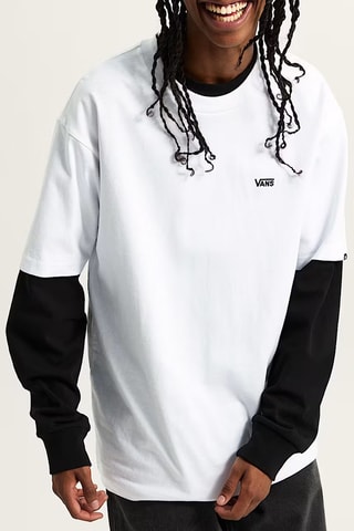 T-shirt Left Chest Logo - Blanc - Vans