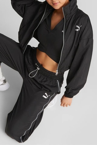 T-shirt cropped Classics - Noir - Puma