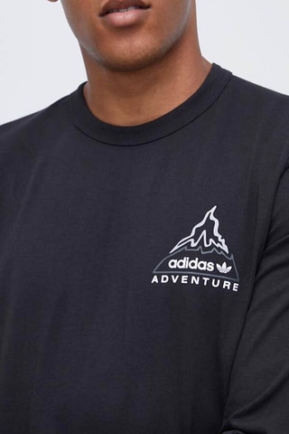 T-shirt Originals Adventure volcano - Noir - Adidas