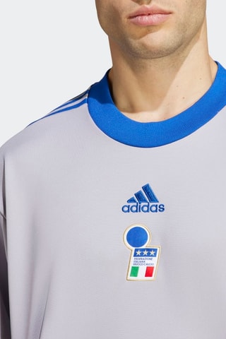 T-shirt de football Fédération italienne de football - Gris clair - Adidas