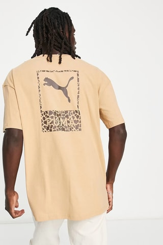 T-shirt safari - Marron - Puma