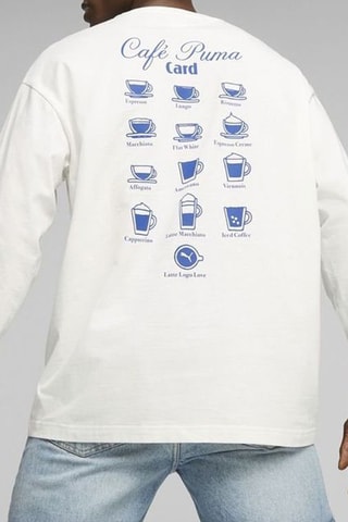 T-shirt Classics Cafe - Blanc - Puma