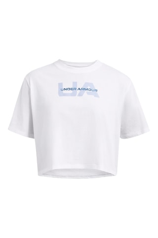 T-shirt cropped Boxy - Blanc