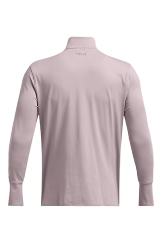 T-shirt manches longues Trail Run Quarter Zip - Rose pâle