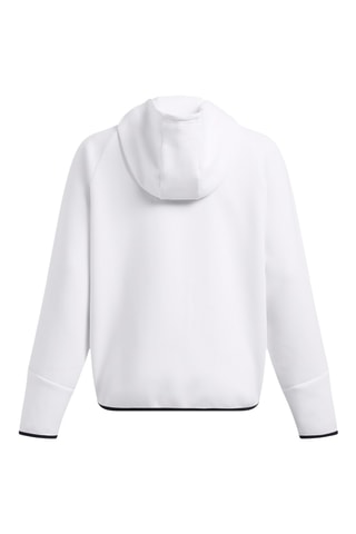 Sweat polaire à capuche Unstoppable - Blanc