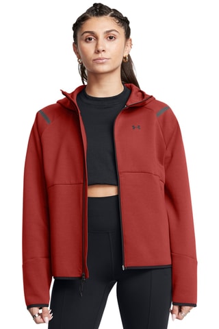 Sweat polaire à capuche Unstoppable - Orange