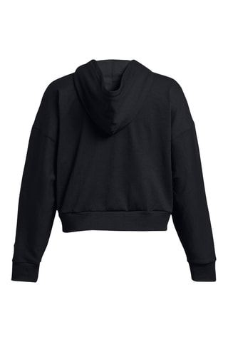 Sweat à capuche Journey Rib - Noir
