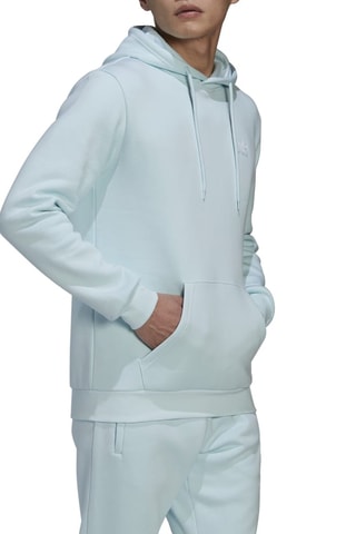 Sweat à capuche Trefoil Essentials - Ciel