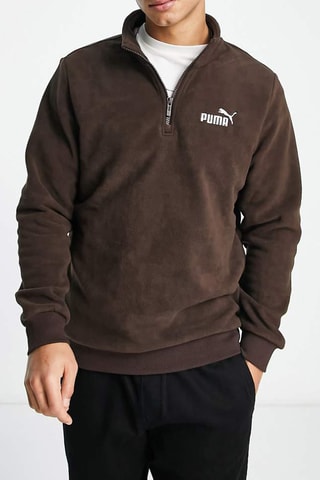 Sweat polaire Essentials - Marron - Puma