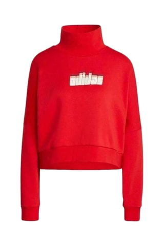 Sweat polaire Originals Ski chic - Rouge - Adidas