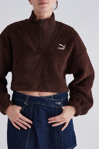 Sweat polaire - Marron
