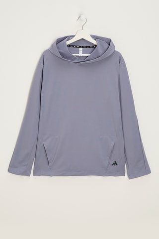 Sweat à capuche de yoga - Gris