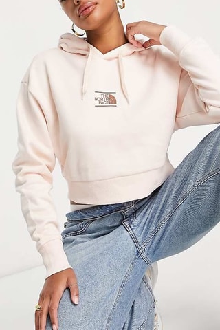Sweat à capuche Dome at Center - Rose clair