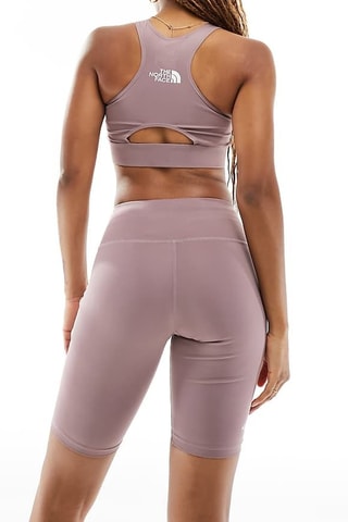 Cycliste d’entrainement taille haute Flex - Mauve