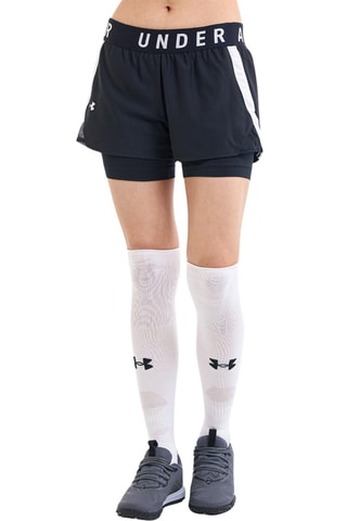 Short d’entrainement Play Up 2-in-1 - Noir