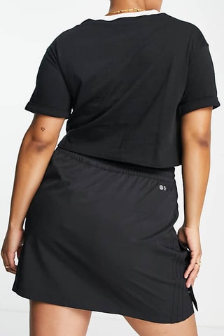 Minifalda de talle alto Originals Plus - Negro - Adidas