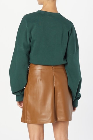 Jupe-short taille haute Originals - Marron - Adidas