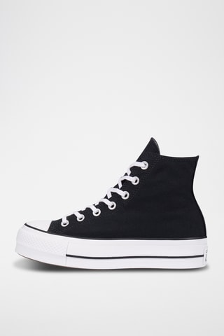 Tennis montantes plateformes Chuck Taylor All Star - Noir