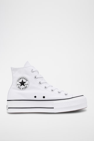 Tennis montantes plateformes Chuck Taylor All Star - Blanc
