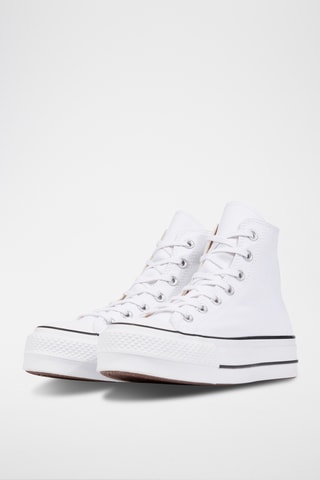 Tennis montantes plateformes Chuck Taylor All Star - Blanc