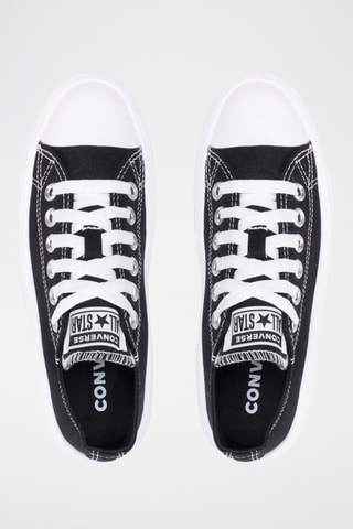 Tennis plateformes Chuck Taylor All Star - Noir