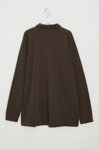 Polo de rugby Vintage - Marron