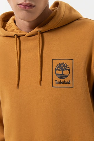 Sweat à capuche Stack - Camel