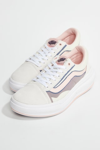 Baskets en cuir et nubuck Old Skool Overt - Violet