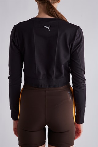 Crop top Evoknit - Noir