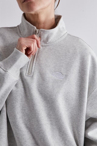 Sweat polaire - Gris clair chiné