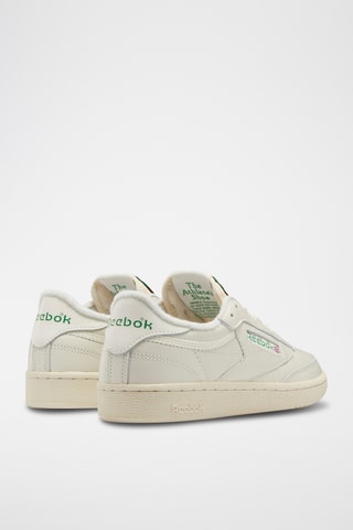 Baskets en cuir Vintage - Ivoire