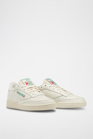 Baskets en cuir Vintage - Ivoire