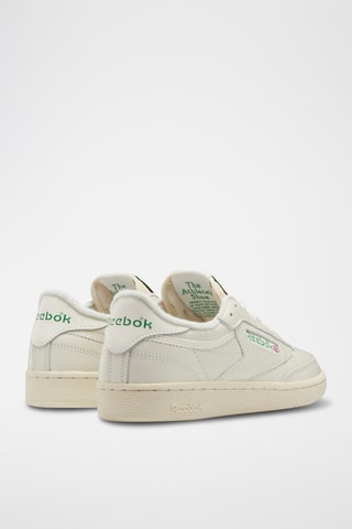 Baskets en cuir Vintage - Ivoire