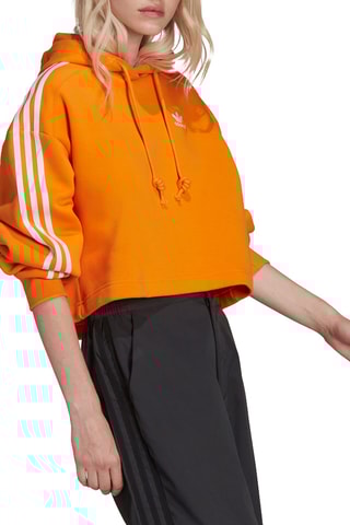 Sweat à capuche Originals adicolour - Orange et blanc