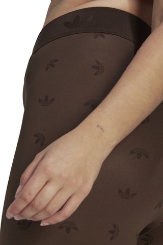 Legging de sport taille haute Originals Luxe Lounge - Marron