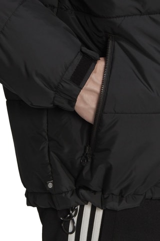 Doudoune à capuche Trefoil Essentials - Noir