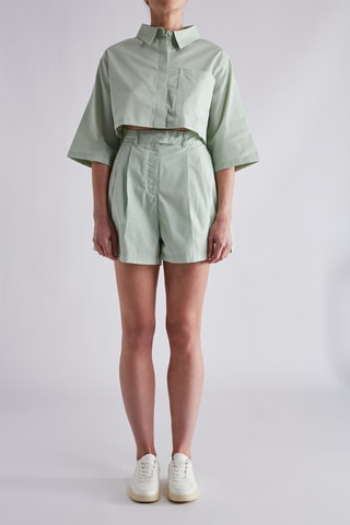 Short taille haute - Vert d’eau