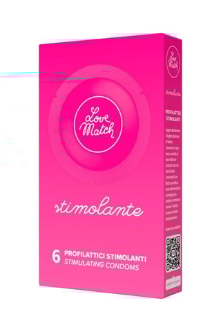 6 préservatifs Stimlante