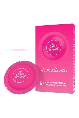 6 préservatifs Stimlante